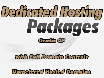 Reasonably priced dedicated hosting package